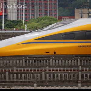 成都局黄老鼠进入广州南站